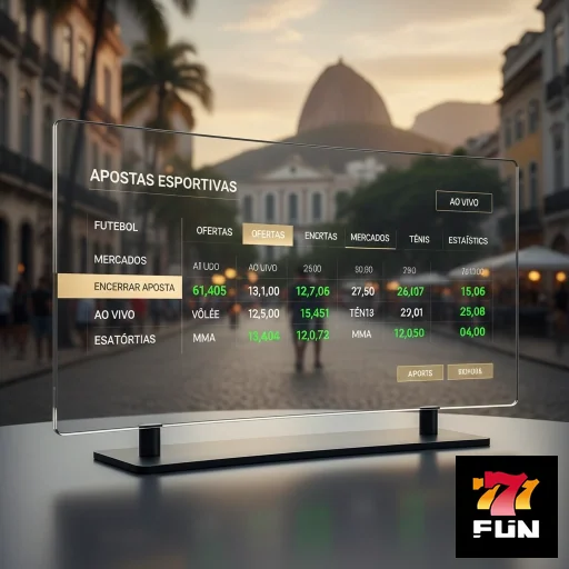 Ilustração de Aproveite as Melhores Odds com 777fun em Apostas Esportivas